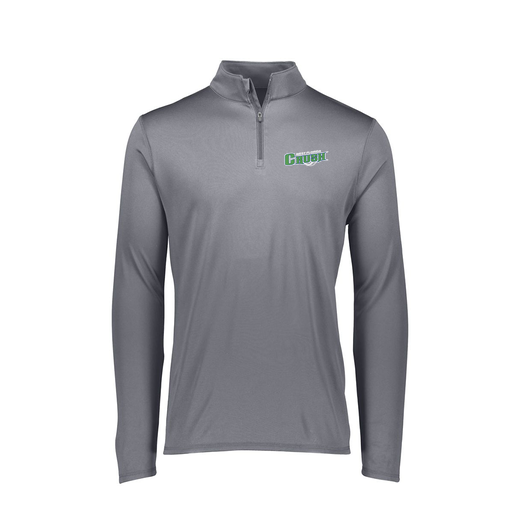 [FTLQFLGY-FAXS-LOGO2] Decker Women's Flex-Lite 1/4 Zip Shirt (Female Adult XS, Gray, Logo 2)