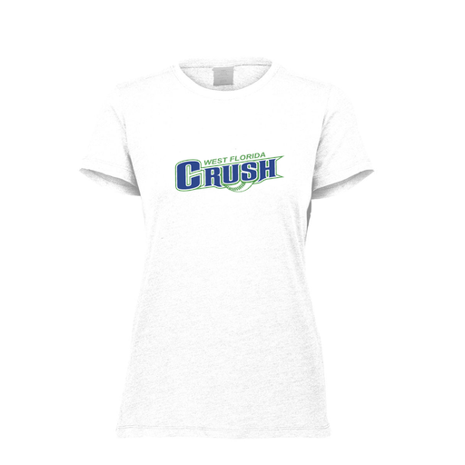 [FTSCUBWH-FAXS-LOGO1] Decker Women's Tri-Blend T-Shirt - Short Sleeve (Female Adult XS, White, Logo 1)