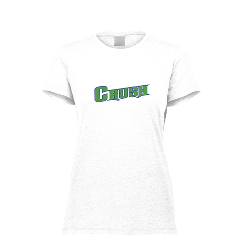 [FTSCUBWH-FAXS-LOGO2] Decker Women's Tri-Blend T-Shirt - Short Sleeve (Female Adult XS, White, Logo 2)