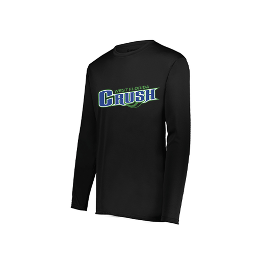 [222822.080.XS-LOGO1] Men's LS Smooth Sport Shirt (Adult XS, Black, Logo 1)