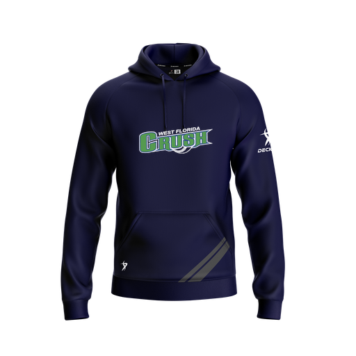 [FOLHSMNV-YXS-LOGO2] Decker Summit Hoodie (Youth XS, Navy, Logo 2)