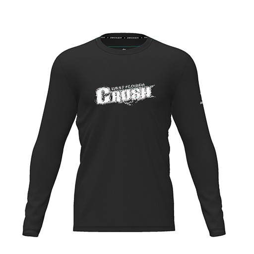 [FTLCDFBK-YXS-LOGO2] Dri Fit Performance T-Shirt (Youth XS, Black, Logo 2, Long Sleeve)