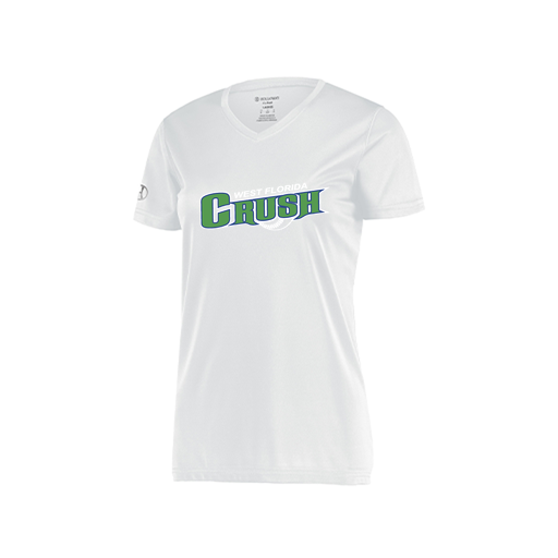 [222820.005.S-LOGO2] Ladies Movement Dri Fit Shirt (Female Adult S, White, Logo 2)